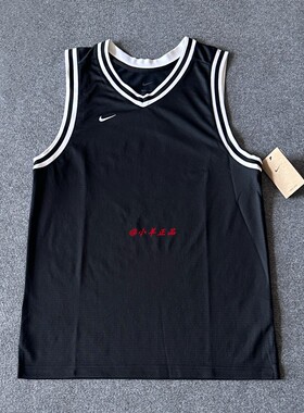NIKE耐克男子篮球训练速干宽松透气运动无袖背心T恤 FQ3708-010