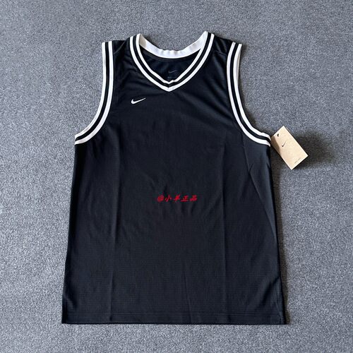 NIKE耐克男子篮球训练速干宽松透气运动无袖背心T恤 FQ3708-010