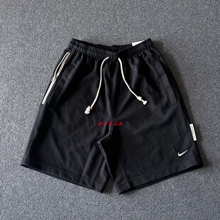 NIKE耐克 男子法式针织毛圈篮球运动训练宽松休闲短裤DQ5713-010