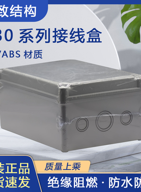 包邮原装上海天逸 P13001 B13001灰盖密封箱防水接线端子盒 现货