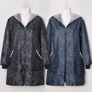 外穿护衣冬季 防水防油罩衣女新款 工作服家用厨房加绒加厚围裙男士