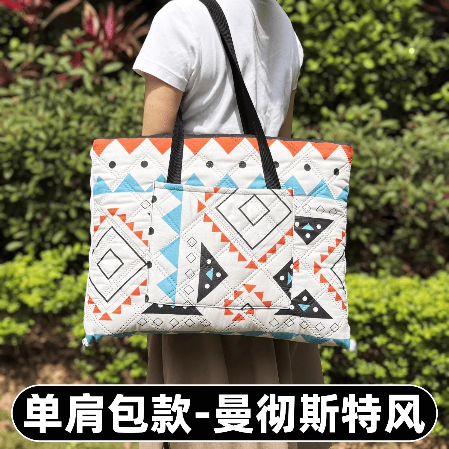 包包野餐垫户外露营背包防潮垫便携防水加厚春游草坪音乐节地毯垫