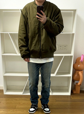 BTTJOB THORSON  Bomber Jacket MA1 军绿飞行夹克棉服工装机能