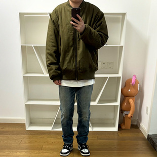 THORSON 军绿飞行夹克棉服工装 Bomber MA1 机能 Jacket BTTJOB