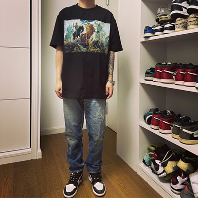 BTTJOB短袖潮牌青年天启四骑士