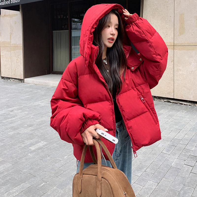 新款现货！24冬季短款加厚羽绒服浙宝180A/货号8859/p260控368图片