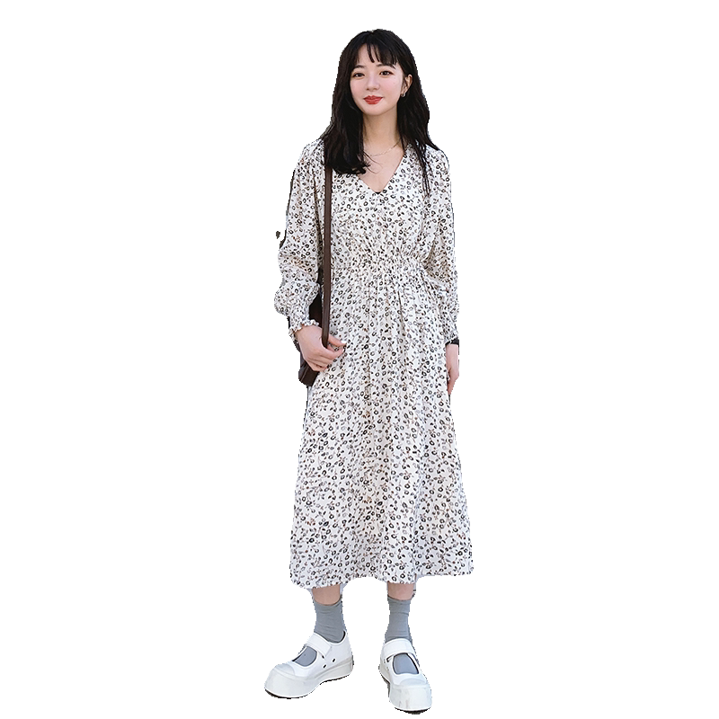 新款！24年春款现货碎花连衣裙259/货号802/p95控158,女装连衣裙,浙宝180A