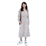 新款！24年春款现货碎花连衣裙259/货号802/p95控158，女装连衣裙，浙宝180A
