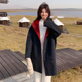 新款现货！冬季中长款羊毛呢子大衣浙宝180A/货号M05/P265/K368，女装毛呢外套，浙宝180A