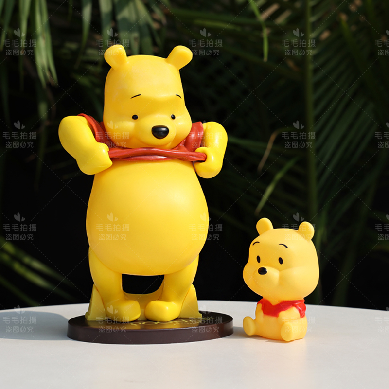 维尼熊手办模型摆件送老婆礼物