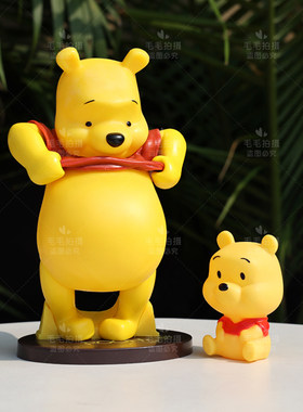 维尼熊手办模型摆件送老婆礼物