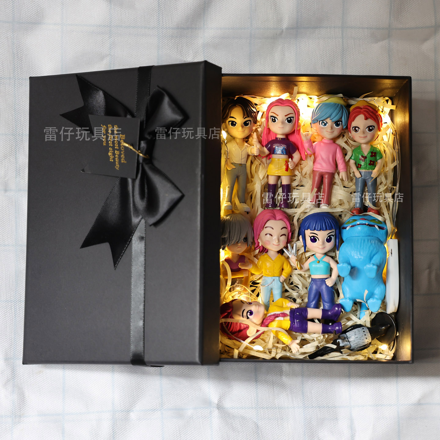 跨境新品猎魔女团老虎手办