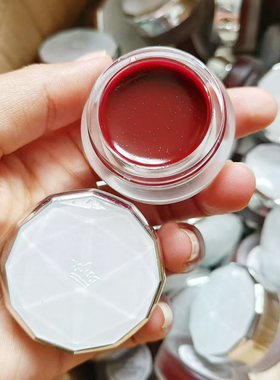 颜值爆表~韩国jes~ti~na宝石密贴护唇膏口红6g 黑莓色 超美颜色