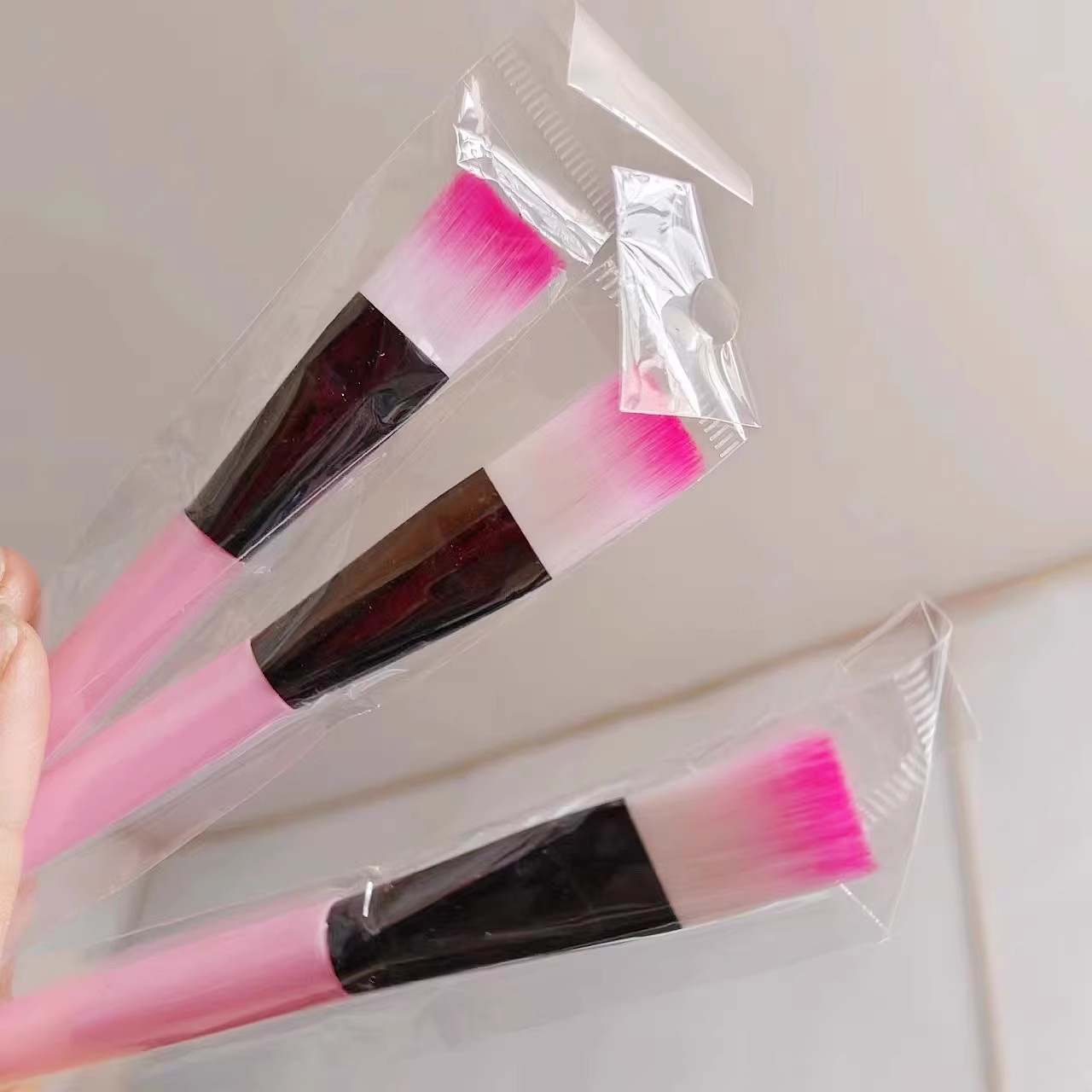 1元发3支！面膜刷软毛粉底刷子美容化妆刷面膜DIY美容工具