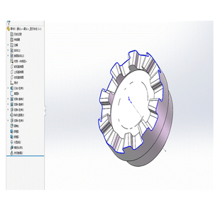 汽车离合器精密锻压模具设计含三维SW模型3D建模+CAD图纸+说明书