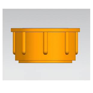 桶盖-中空桶盖注射模具设计及分析-模流含三维UG+cad+说明书