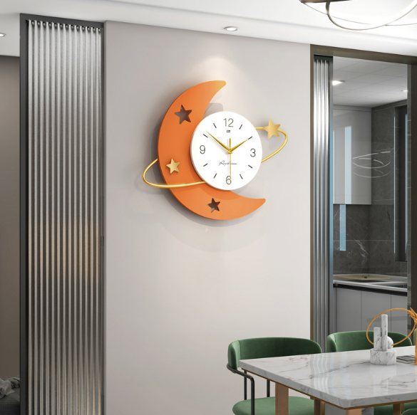 钟表客厅轻奢家用装饰时钟挂墙现简约艺术挂表时尚创意网红挂钟