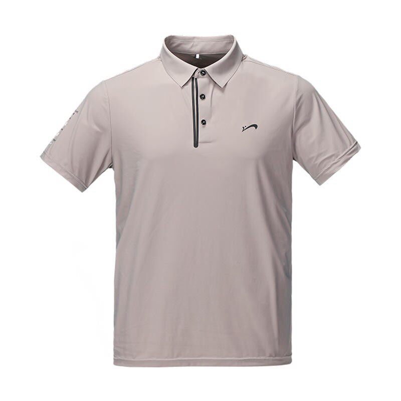 贵人鸟正品男装2022夏季新款运动休闲速干立领翻领短袖t恤0222l07