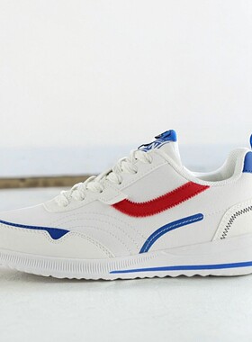 贵人鸟女鞋阿甘鞋2022冬秋春平底经典小白鞋运动休闲复古鞋F25D76