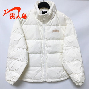 2035A52 宽松运费险休闲立领运动装 贵人鸟羽绒服女正品 2023冬新款