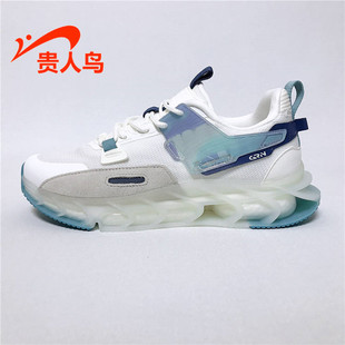 贵人鸟运动鞋 低帮百搭网面透气耐磨增高休闲F22M35 男2022夏春新品