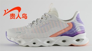 运动休闲跑步鞋 贵人鸟正品 新款 2022秋季 耐波浪底网面P23A82 女鞋