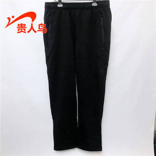 直筒加绒加厚运动休闲长裤 贵人鸟男裤 新款 2022冬季 5325S13 正品