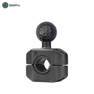 五匹osopro机车手机架圆管固定紧箍球头巨箍球头底座配件