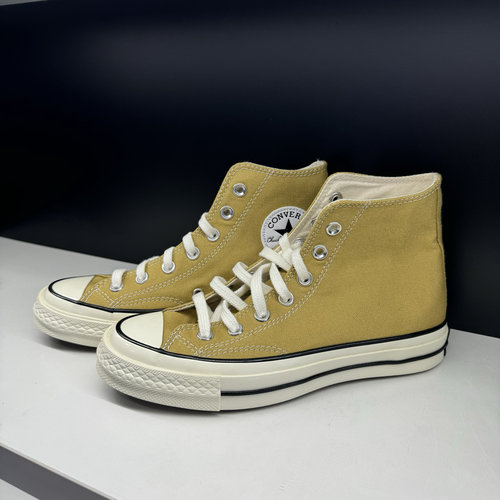 匡威Converse1970s卡其色姜黄色男女高帮帆布鞋A04590C