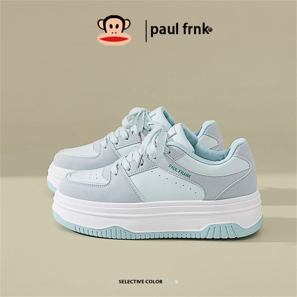 大嘴猴小白鞋女鞋2026春季新款爆款透气女士百搭高级感运动板鞋子,女鞋,时尚休闲鞋,淘宝优惠券,粉丝福利购,淘宝优惠卷