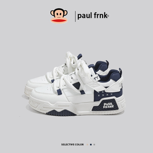 大嘴猴春款校园学生小众运动2026春季新款小白鞋女鞋增高厚底板鞋