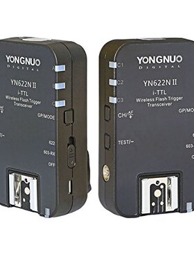 永诺YN-622N/II二代无线TTL引闪器 适用于尼康1/8000高速同步