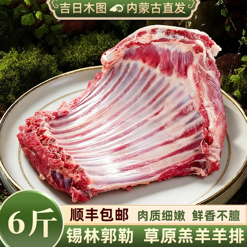 内蒙古羊排新鲜烧烤食材