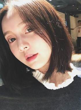 PEACHCOLA桃可了 藏蓝色毛绒外套+空气层提花不规则半裙
