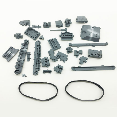 172虎式拼装塑料儿童玩具坦克车