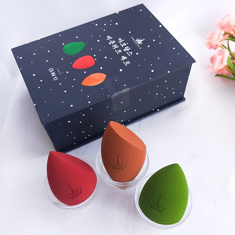 现货 韩国AMORTALS尔木萄美妆蛋 干湿两用彩妆蛋套盒3只装 送支架,彩妆/香水/美妆工具,美妆蛋/扑/海绵,淘宝优惠券,粉丝福利购,淘宝优惠卷