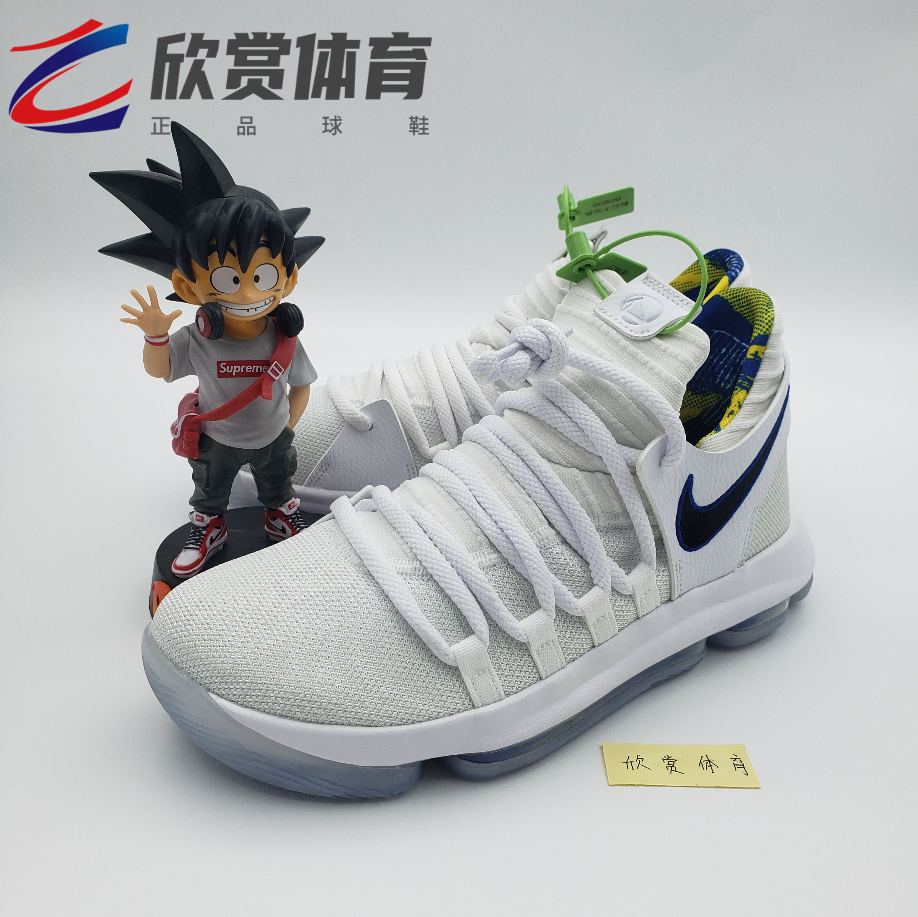 Nike KD10 GS 杜兰特10 女子 勇士 乳腺 纯白 AJ7781-101 918365