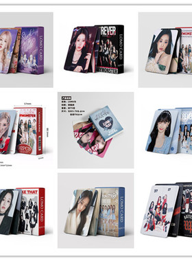 宝怪整合链接 55张Babymonster小卡镭射RORA RUKA明信片LOMO卡ins