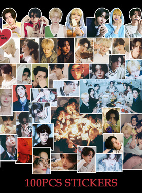 现货100张E团ROMANCE:UNTOLD贴纸梁祯元周边不干胶贴画滑板装饰贴