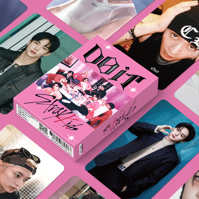 STRAYKIDS镭射应援小卡55张礼物