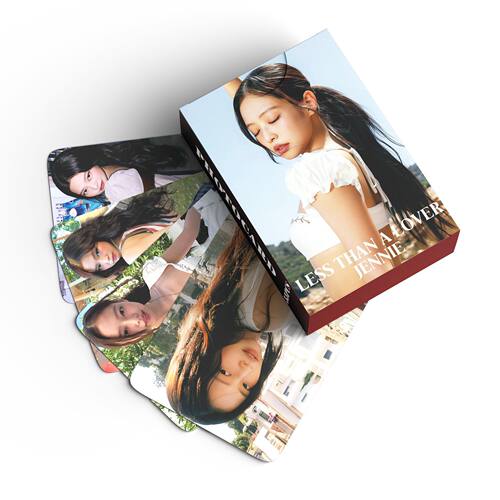 预55张粉墨JENNIE金珍妮LESS THAN A LOVER小卡卡片周边自印LOMO