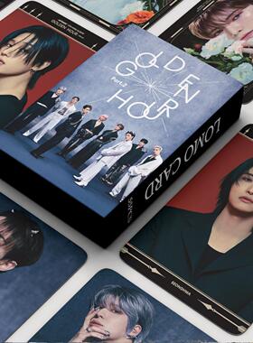 现货55张ATEEZ小卡GOLDEN HOUR : Part.2卡片Ice On My Teeth INS