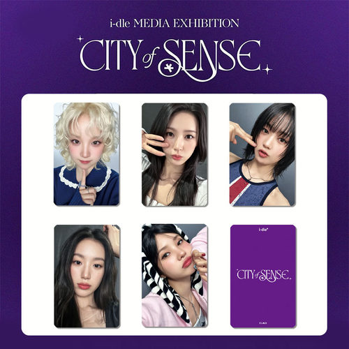I-DLE 展会卡 快闪卡 明信片 特典卡 随机卡 GIDLE女娃 周边自制