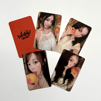Aespa吒2026greetings特典小卡台历自制照片卡Western House 礼物