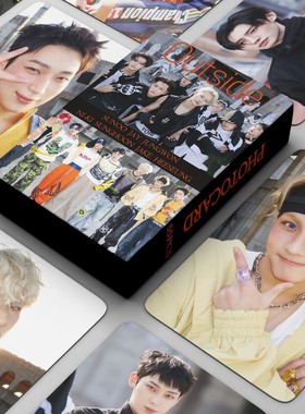 现货55张E团OUTSIDE小卡NIKI SUNGHOON周边应援自印lomo礼物人物