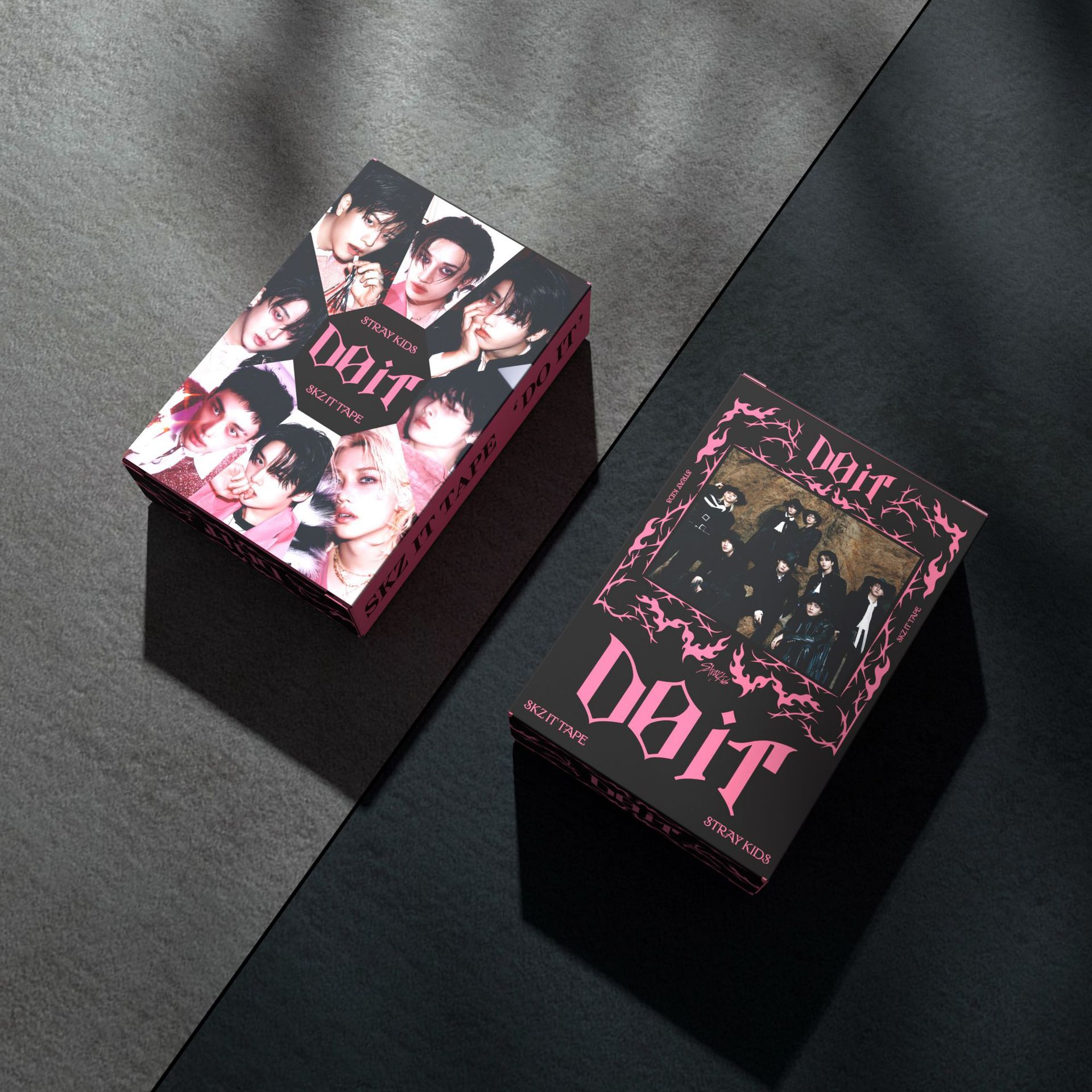 55张StrayKids迷你专辑小卡自印