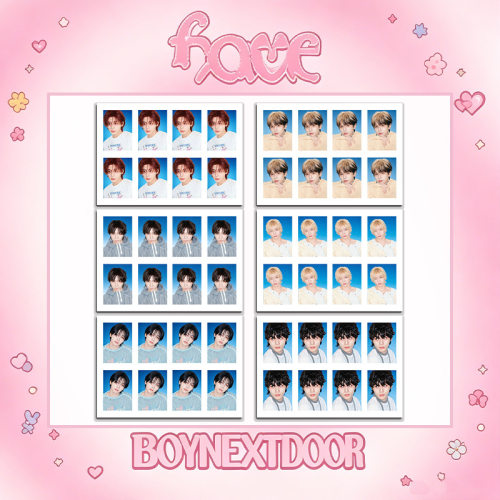 BOYNEXTDOOR证件照一寸大头照