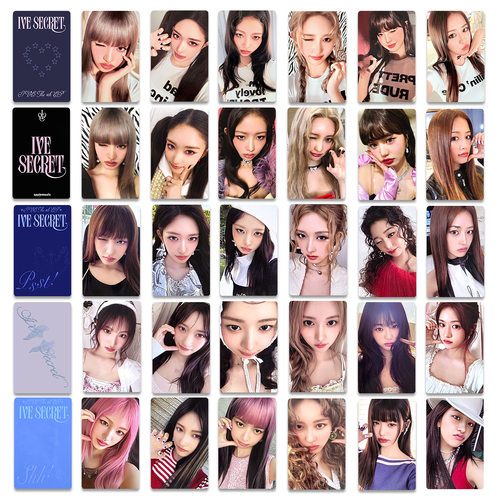 IVE芙SECRET特典小卡LOved