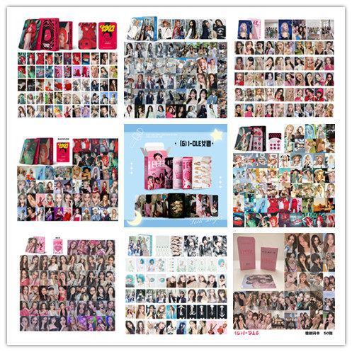 日韩女娃粉丝应援照片学生版礼物