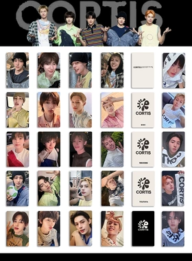 CORTIS组合周边小卡SHOWCASE入场卡HMV WVS 塔店特典卡打歌卡自印